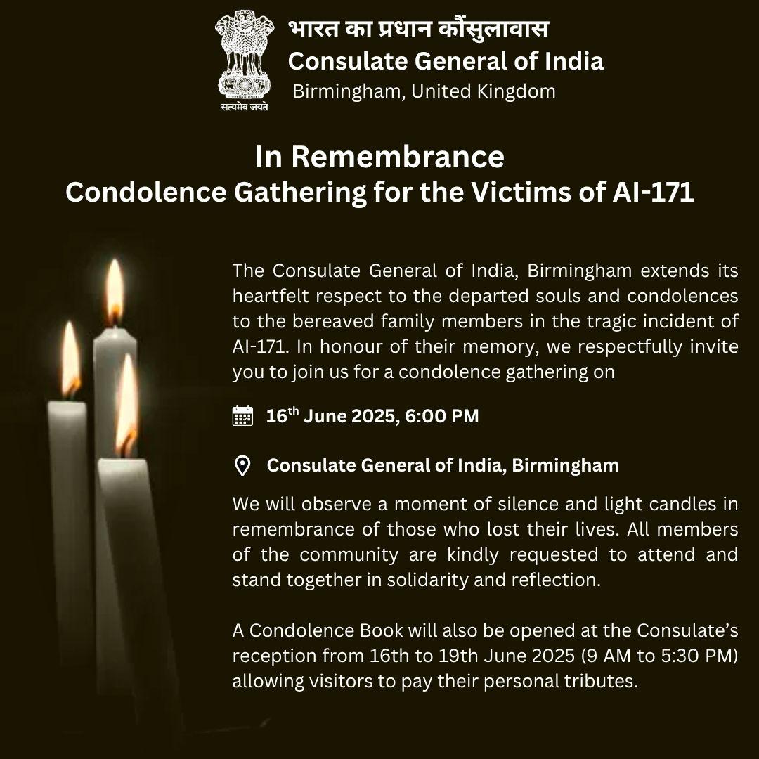 Condolences